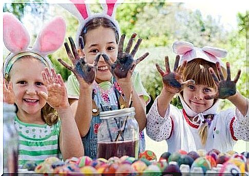 celebrate Easter with children